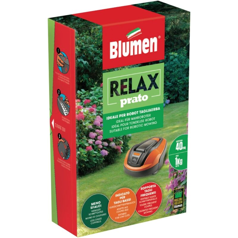 foto del prodotto miscuglio sementi per prato relax , 1 kg