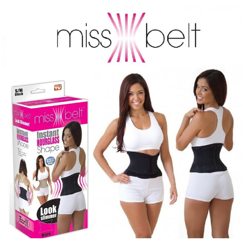 foto del prodotto miss belt cintura regolabile dimagrante corsetto body shaper girovita trimmer l trade shop traesio