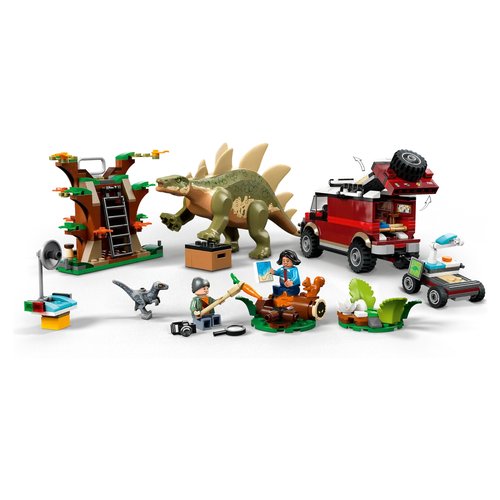 foto del prodotto missione dinosauro scoperta dello stegosauro lego 76965 jurassic worl