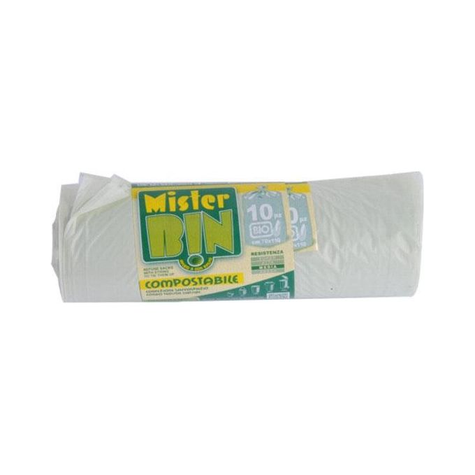 foto del prodotto mister bin sacco immondizia bio 70x110 pezzi 10