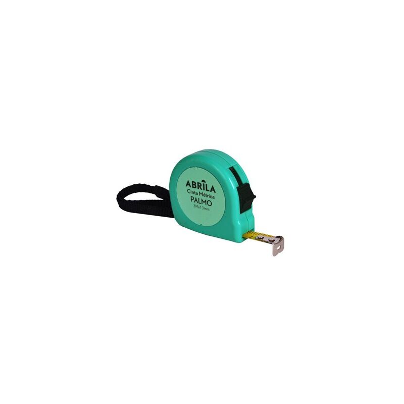 foto del prodotto misura di nastro con apertura 3 x 13 mm verde c/lock, attacco magnetico, clip e maniglia