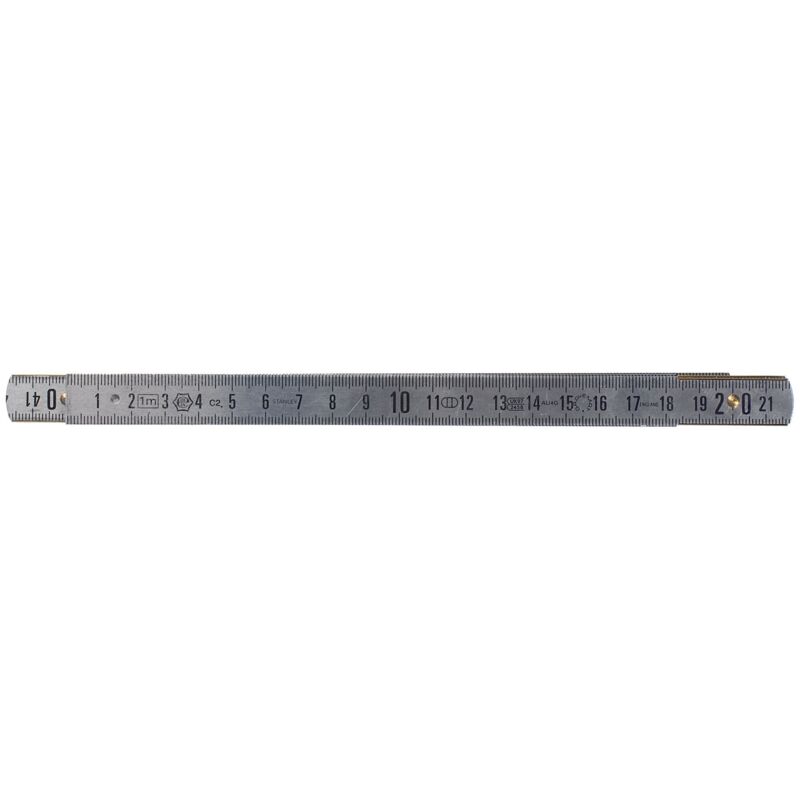 foto del prodotto misura pieghevole 1m x 15mm duralluminio gravemat - 0-35-304