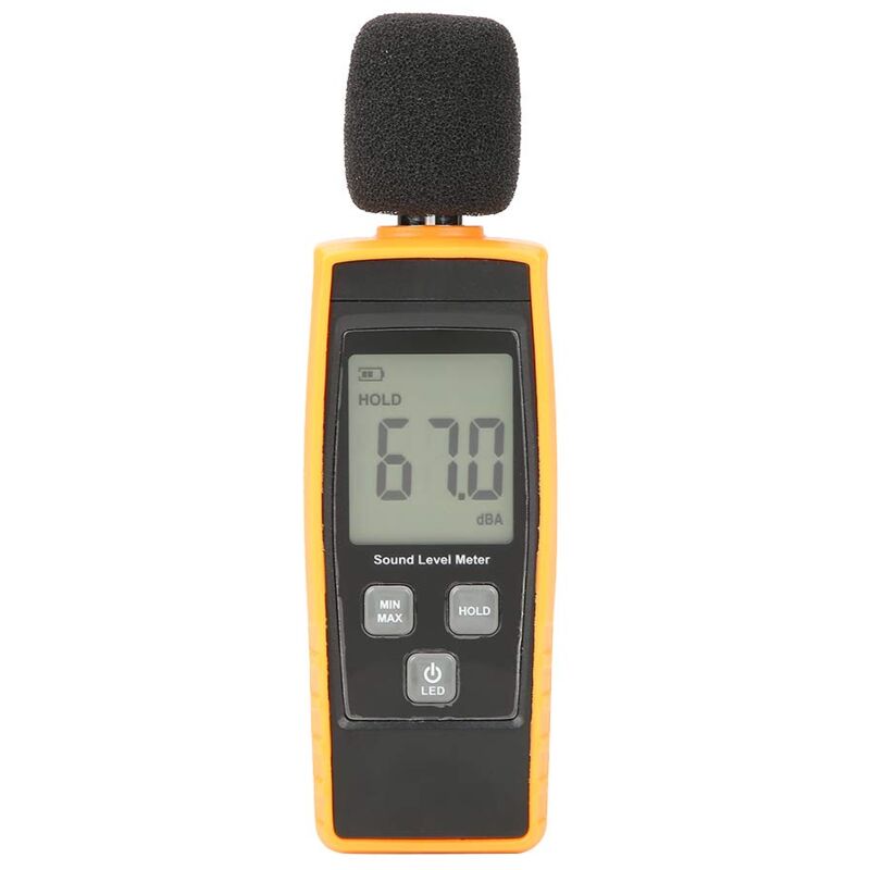 foto del prodotto misuratore di decibel precis db meter rz1359 misuratore di livello sonoro digitale lcd db meter tester di rumore ambientale ej.life