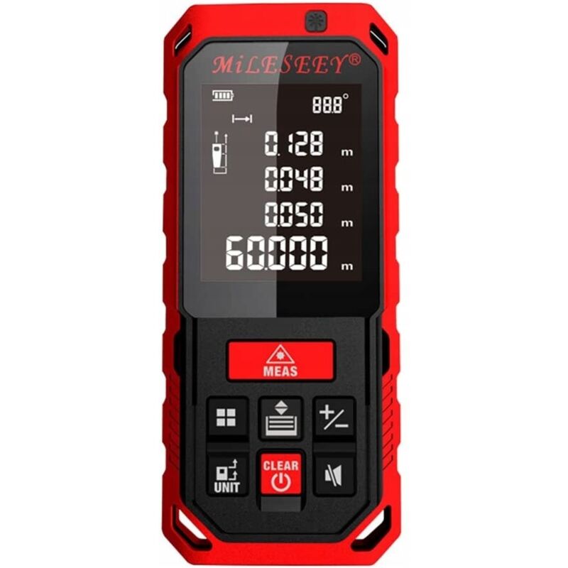 foto del prodotto misuratore di distanza laser 60m ip65