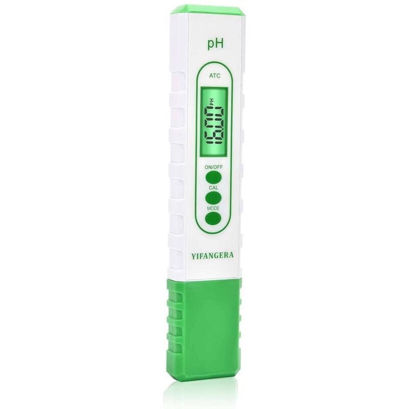 foto del prodotto misuratore di ph, tester di ph 0,01, misuratore di ph elettronico ad alta precisione, con funzione di compensazione automatica della temperatura