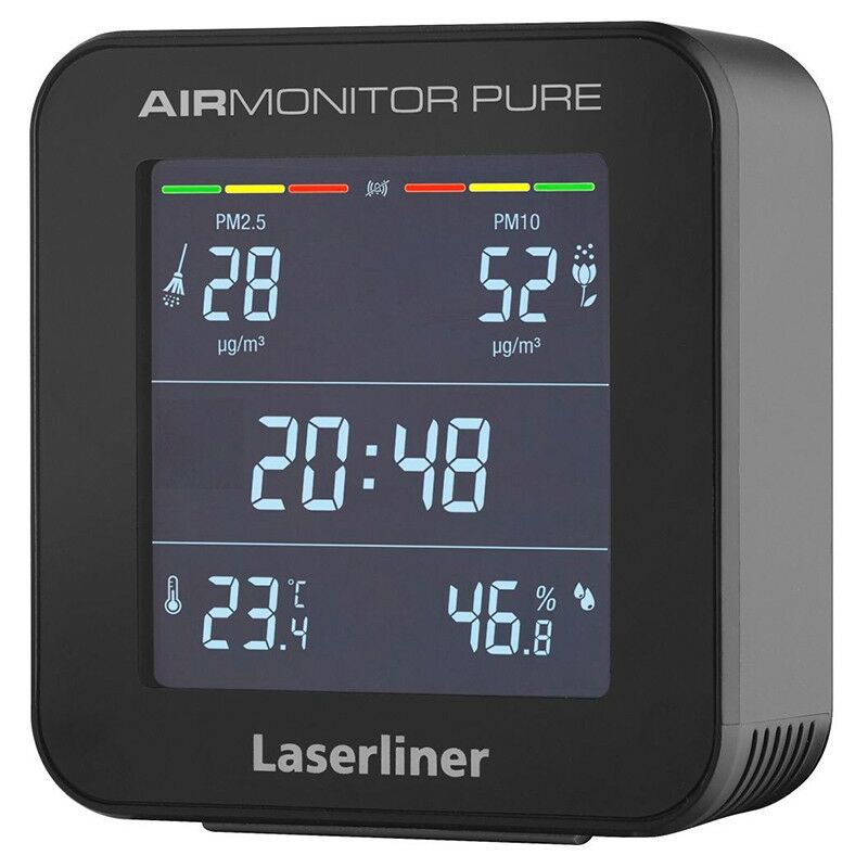 foto del prodotto misuratore di polveri sottili laserliner 082.431a airmonitor pure