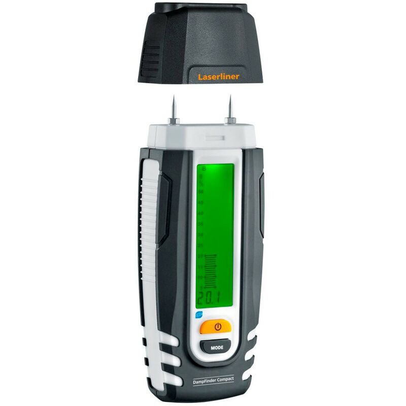 foto del prodotto misuratore di umidità laserliner 082.016a - dampfinder compact plus
