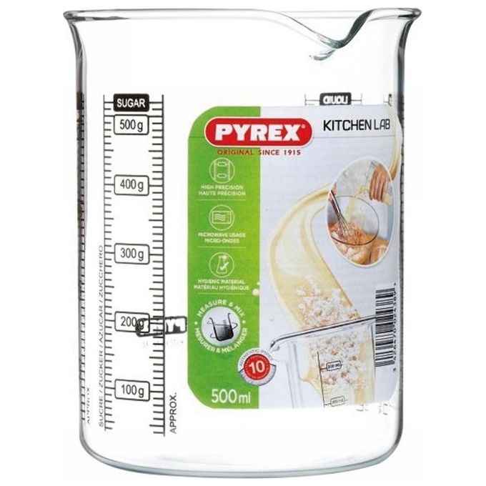 foto del prodotto misuratore grad. ml 250 pyrex