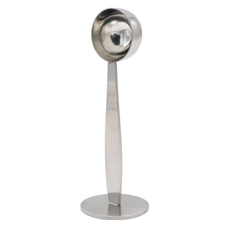 foto del prodotto misurino dosatore per caff 2 in 1, cucchiaio dosatore per caff espresso, pressino, cucchiaio per caff in acciaio inossidabile, cucchiaio dosatore