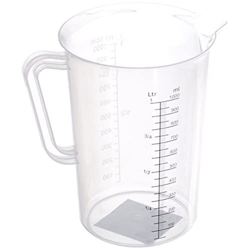 foto del prodotto misurino in polipropilene con scala 1 l - hendi 567203