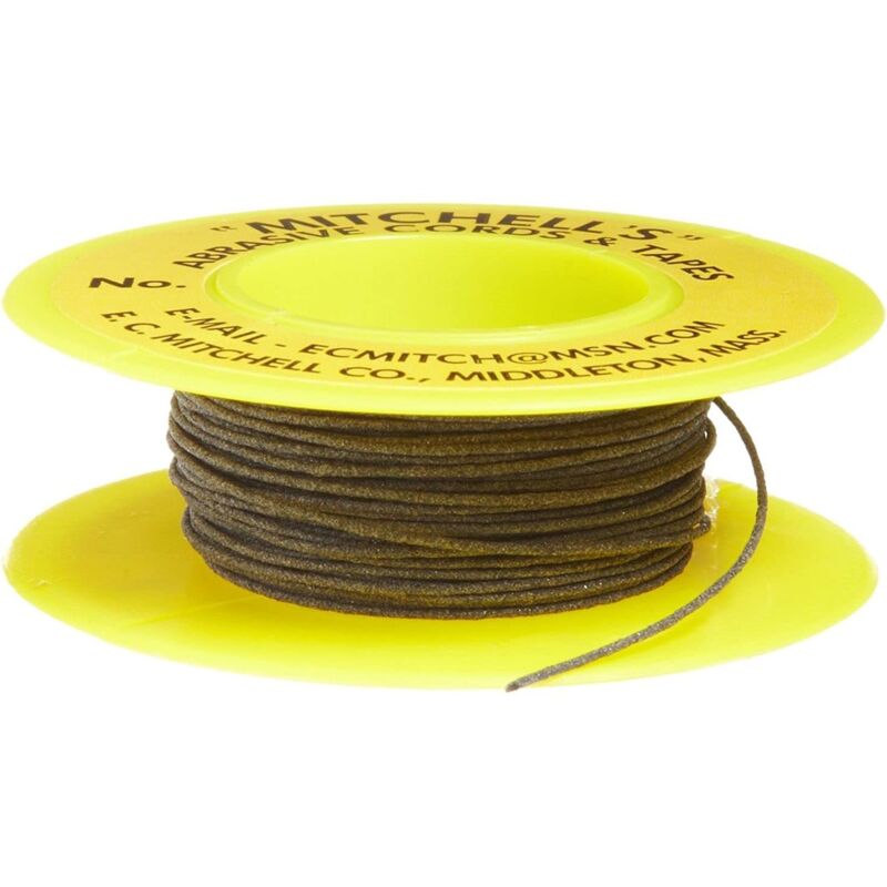 foto del prodotto mitchell abrasivi 49 round cord abrasiva, ossido di alluminio grana 120, 082 diametro x 50 piedi