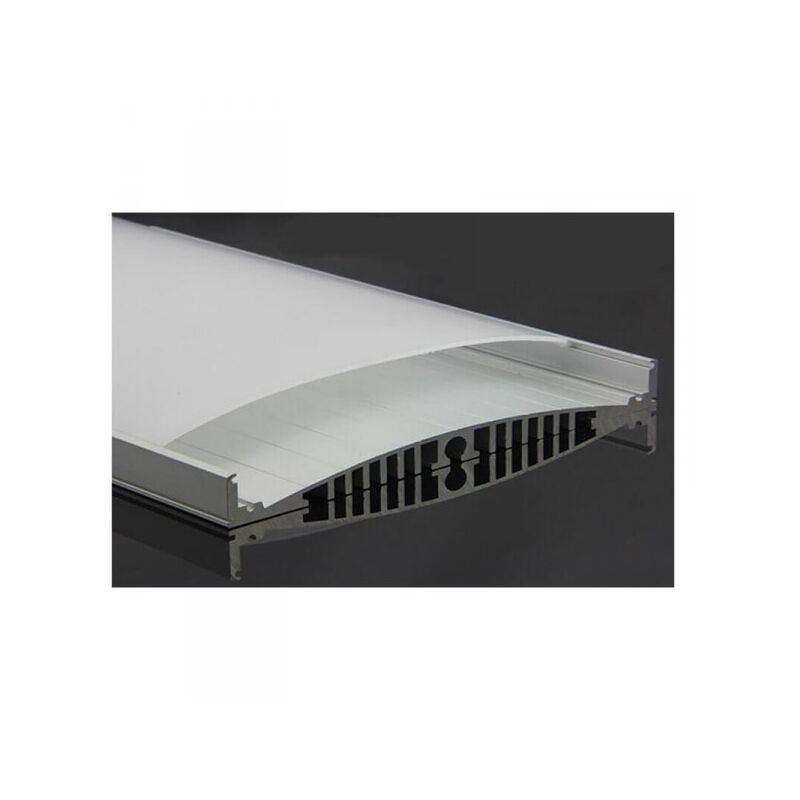 foto del prodotto mitepek 2 metri diffusore copertura pc opale smerigliata per profilo alluminio ba1537