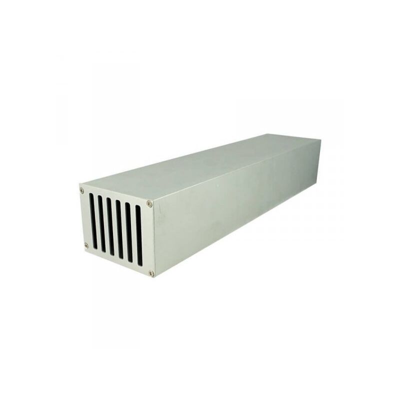 foto del prodotto mitepek 2 metri profilo alluminio per contenitore alimentatori trasformatori led driver box da soffitto e parete