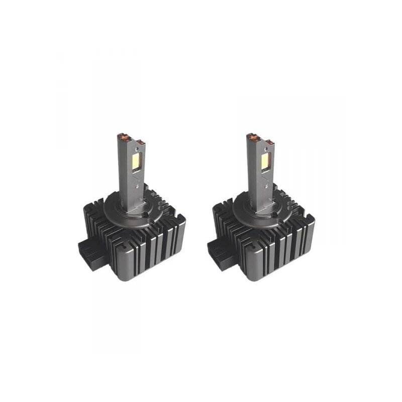 foto del prodotto mitepek 2 pezzi lampada led d1s d1r 35w 12v 7000lm 6000k plug play senza modifica piu lumisoso dello xenon originale
