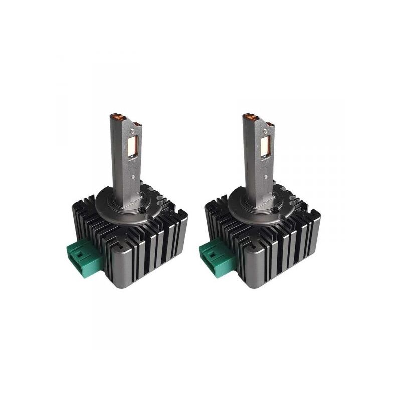 foto del prodotto mitepek 2 pezzi lampada led d3s d3r 35w 12v 7000lm 6000k plug play senza modifica piu lumisoso dello xenon originale