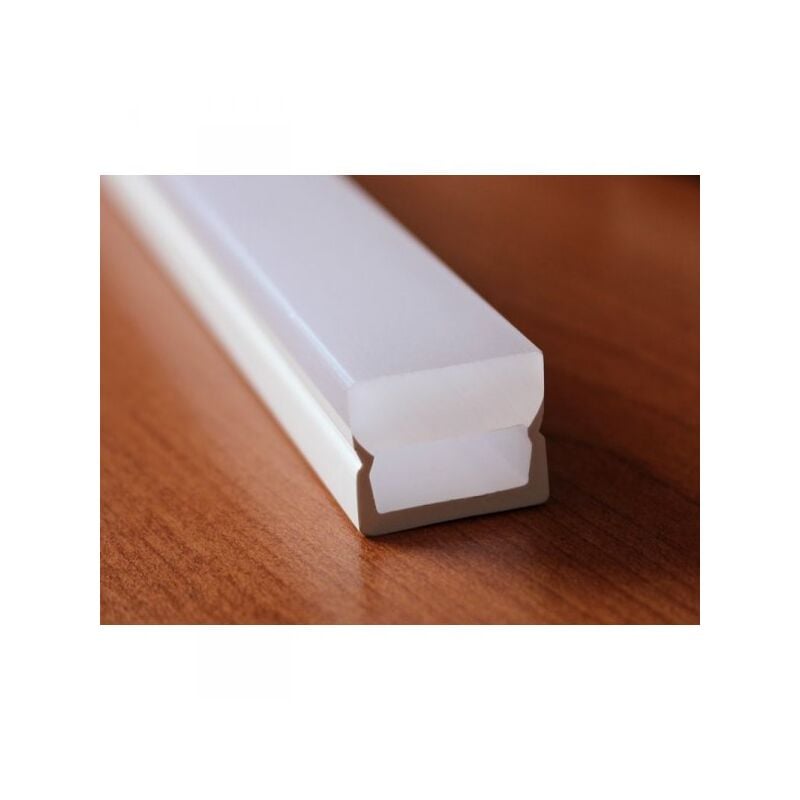 foto del prodotto mitepek 3 metri pmma profilo impermeabile calpestabile opale da pavimento incasso per profilo alluminio ba2519m3 e ba1201m3