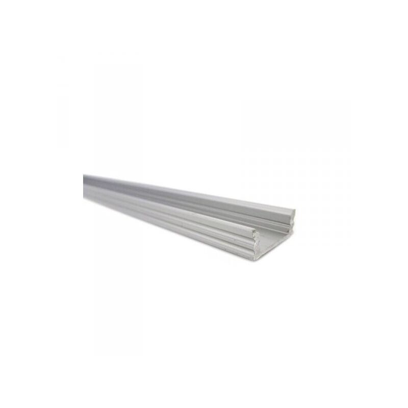 foto del prodotto mitepek 3 metri profilo canalina barra alluminio led anodizzato super slim quadrato per striscia bobina led fino a 12mm