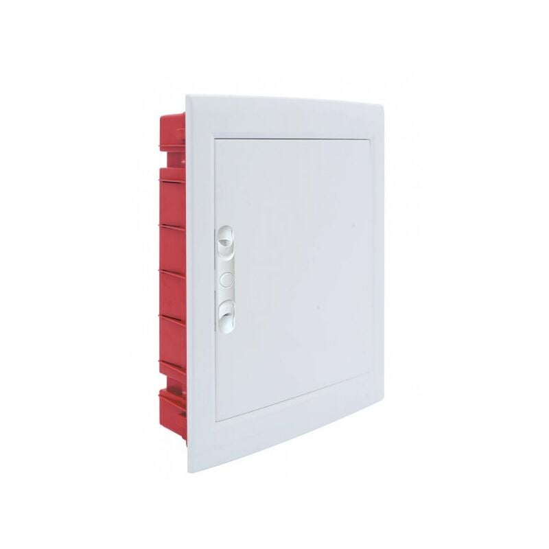 foto del prodotto mitepek a2zworld centralino da incasso con portello cieco e telaio estraibile, 24 moduli, 460x500x80 mm, ideale per installazioni elettriche interne