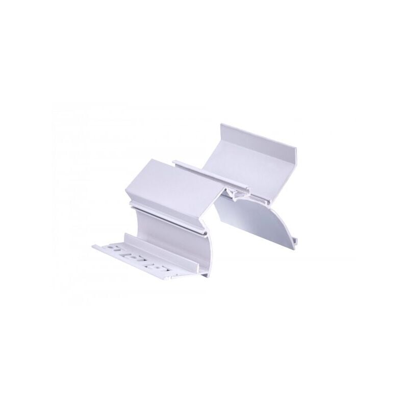 foto del prodotto mitepek a2zworld kit profilo alluminio completo da 2 metri per striscia led, da cartongesso illuminazione indiritta, dimensione 9057.7mm, larghezza