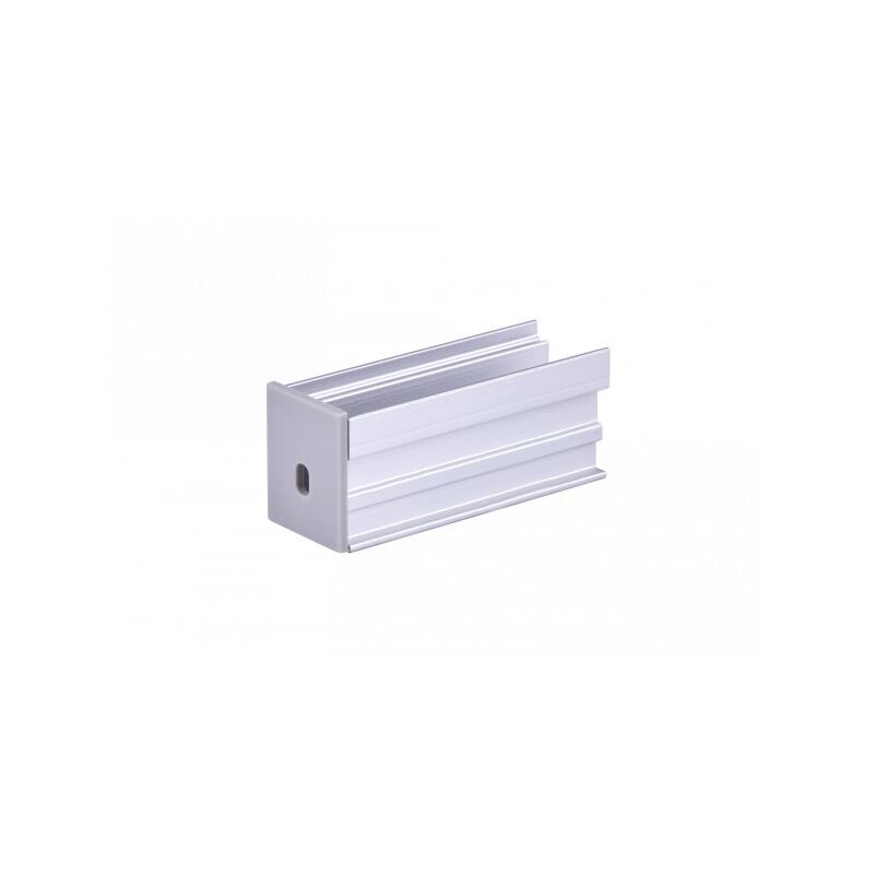 foto del prodotto mitepek a2zworld kit profilo alluminio completo da 2 metri per striscia led, larga e alta da incasso, dimensione 21.325.6mm, larghezza interna