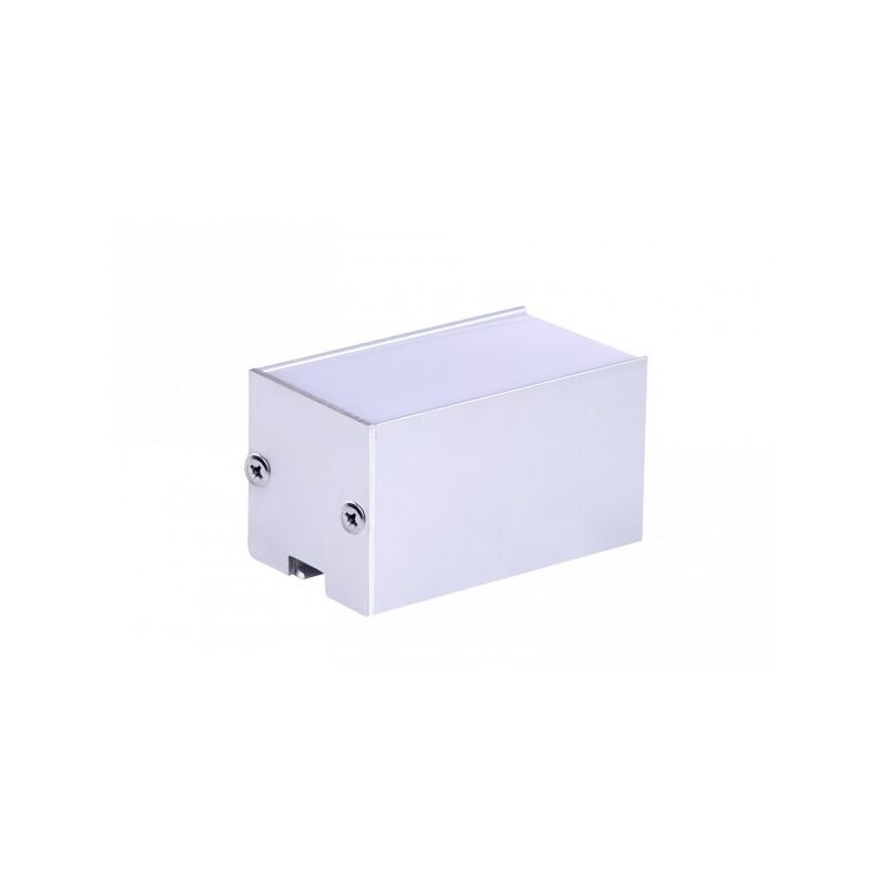 foto del prodotto mitepek a2zworld kit profilo alluminio completo da 2 metri per striscia led, super larga e alta, dimensione 3535mm, larghezza interna 30mm, 455g m,