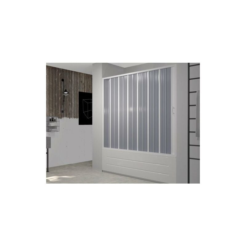 foto del prodotto mitepek box doccia sopravasca apertura laterale in pvc bianco 170 140cm dolphin