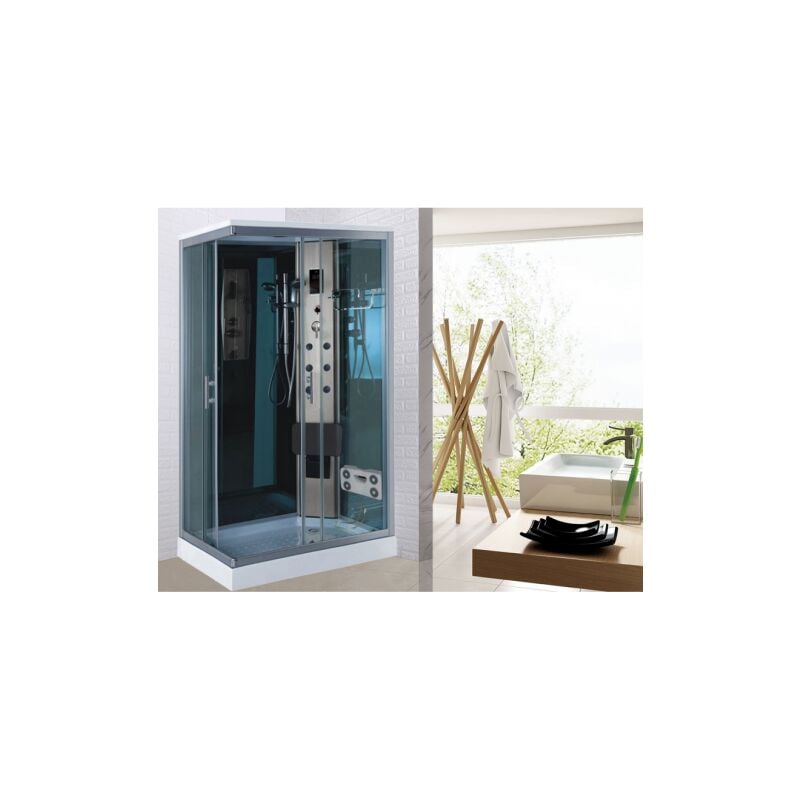 foto del prodotto mitepek cabina idromassaggio full optional, 70x90cm reversibile sicorage reglate