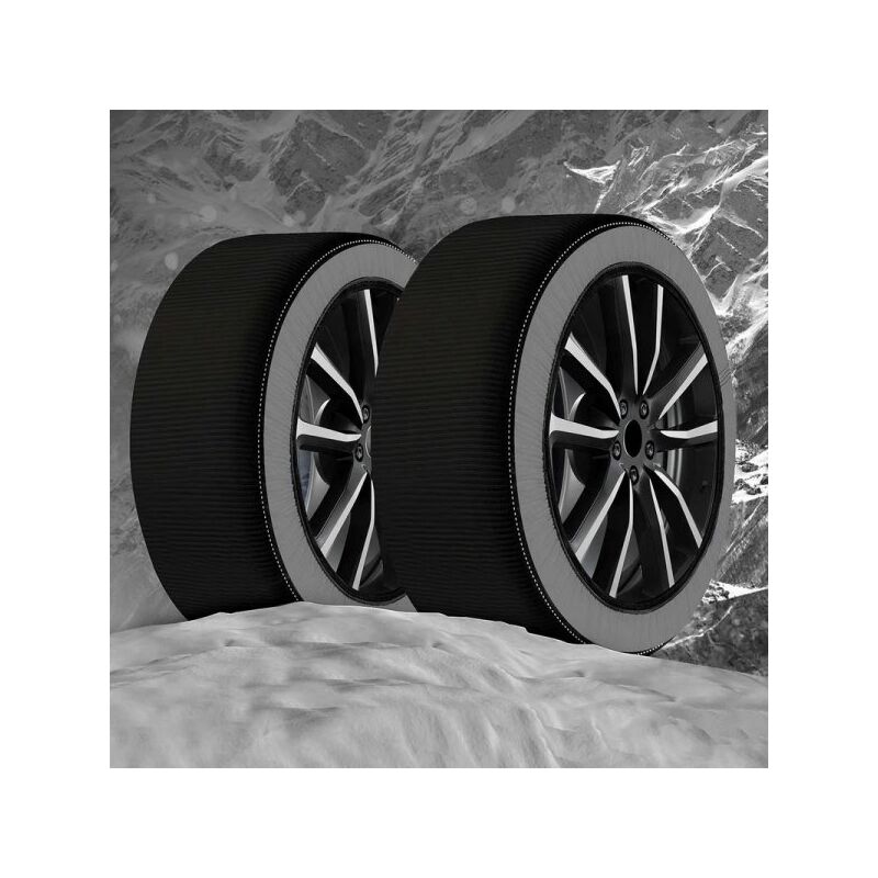 foto del prodotto mitepek calze da neve per auto omologate en 16662 1 2020 modello nero standard misura xl
