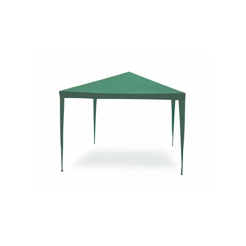 foto del prodotto mitepek gazebo leggero 3x4 mt acciaio, telo in pe verde 110 gr m fredi lica