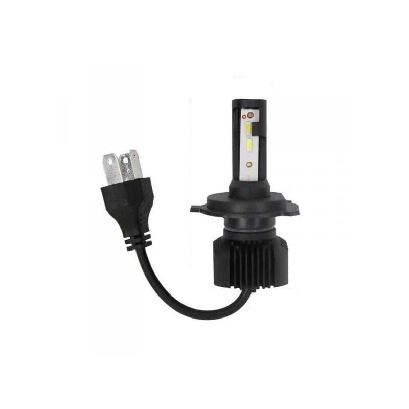 foto del prodotto mitepek kit lampade led h4 20w 2500lm per auto e camion 12v e 24v compatto