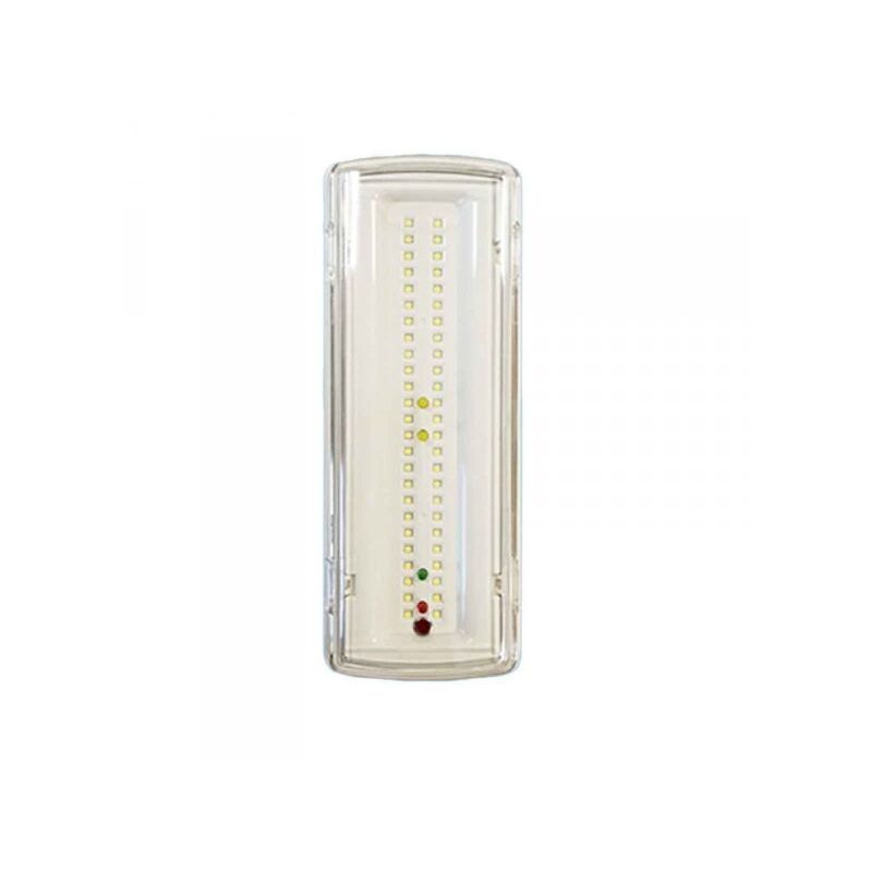 foto del prodotto mitepek lampada di emergenza a led 3.5w 400lm luce fredda 6500k autonomia 3 ore batteria ricaricabile al litio