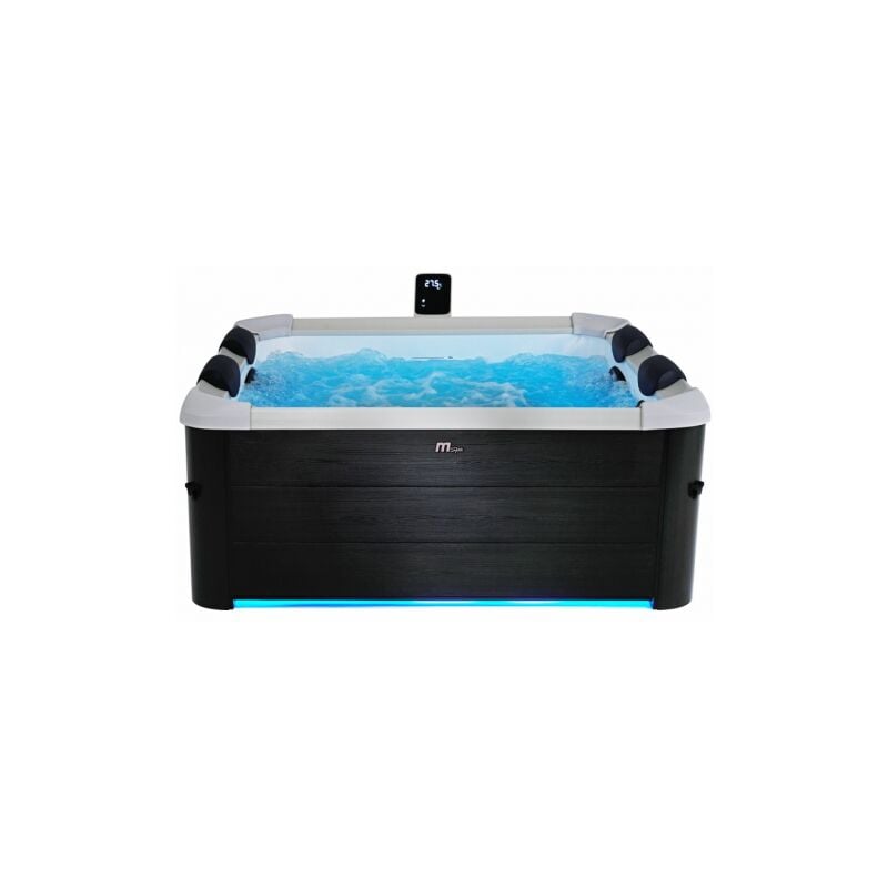 foto del prodotto mitepek minipiscina idromassaggio rigida da esterno, 6 8 sedute 180x180cm wi fi smart mspa oslo plus