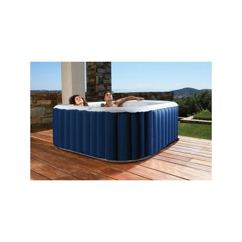 foto del prodotto mitepek minipiscina spa idromassaggio gonfiabile da esterno o interno 185cm accessoriata mspa lite