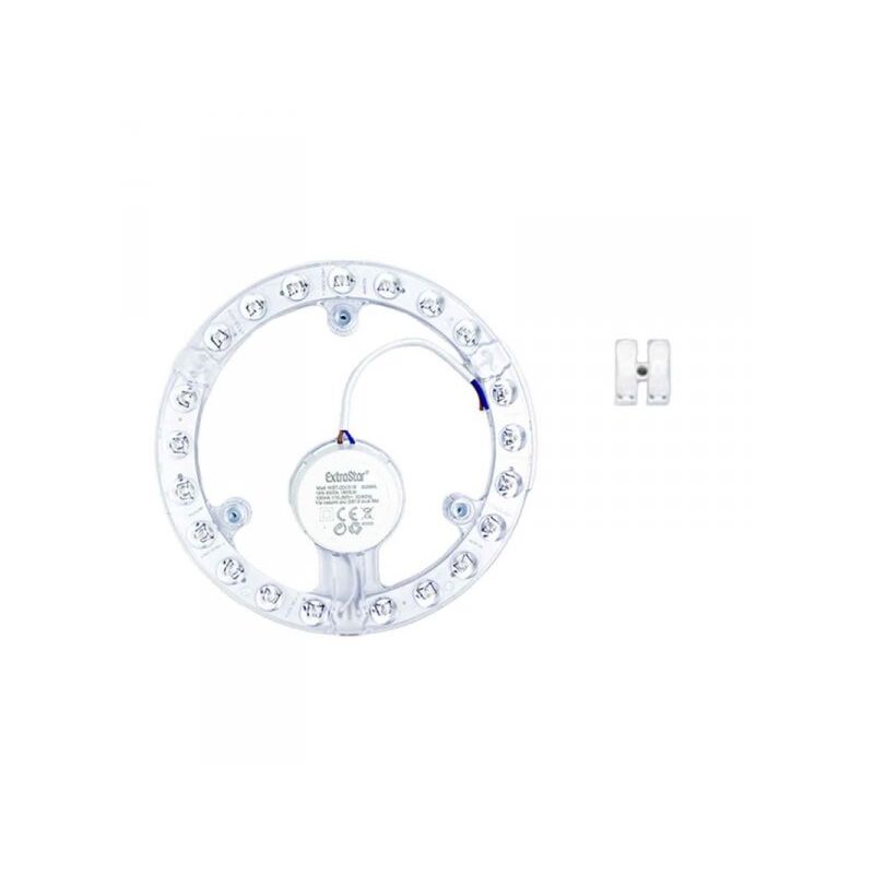 foto del prodotto mitepek modulo led per plafoniera ad anello 24w 2400lm luce calda 3000k alta efficienza energetica ip20 diametro 222mm