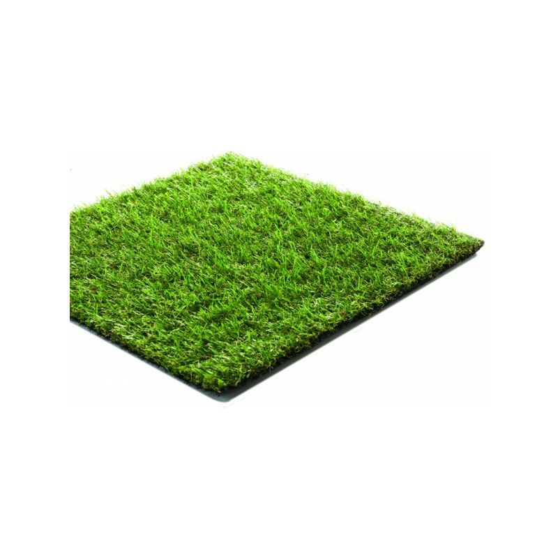foto del prodotto mitepek prato verde sintetico 1mt x 25mt a rotolo, 4 tonalit , fori drenaggio acqua, fredi supreme 20mm