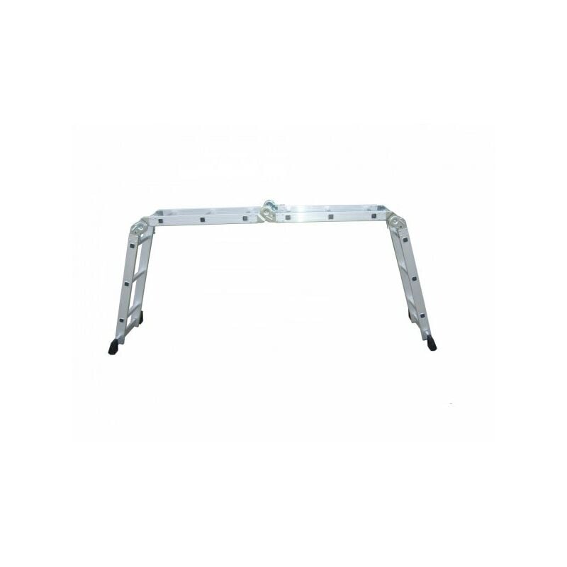 foto del prodotto mitepek scala in alluminio multifunzione 4x3, antiscivolo 27x35x92h cm fredi verte
