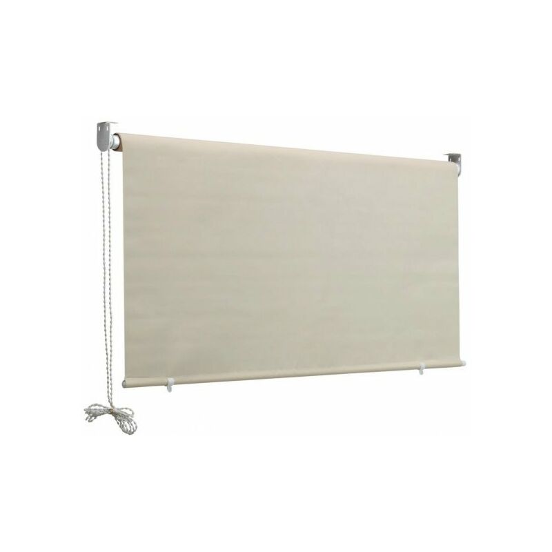 foto del prodotto mitepek tenda da sole a caduta, rullo avvolgibile con catenella l 150 h250cm fredi beige