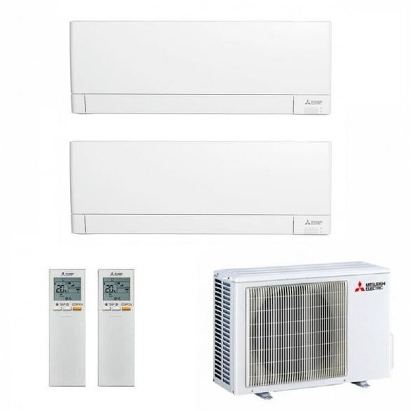 immagine 0 del prodotto mitsubishi condizionatore dualsplit inverter 9000 9000 btu wi fi 2,5 kw plus codice prod msz ay25vgkp 2 mxz 2f42vf4