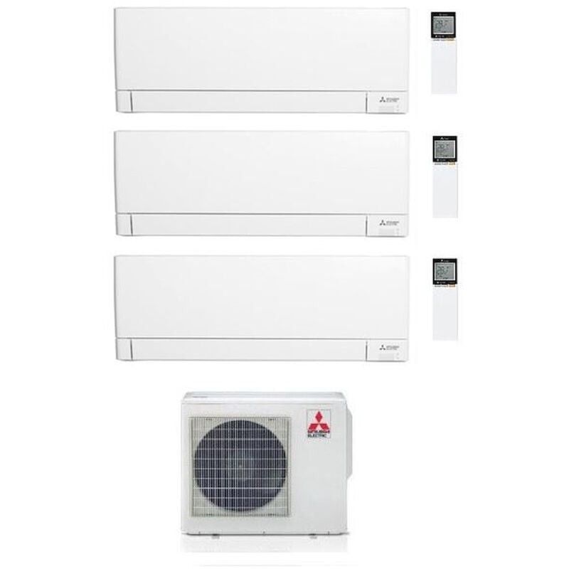 immagine 0 del prodotto mitsubishi condizionatore trialsplit inverter 12000 12000 18000 wi fi plus codice prod msz ay35 2 50vgkp mxz 3f68vf4