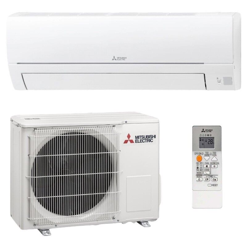 foto del prodotto mitsubishi electric kit condizionatore mono split inverter 9000btu mitsubishi hr25 kit mtshr09