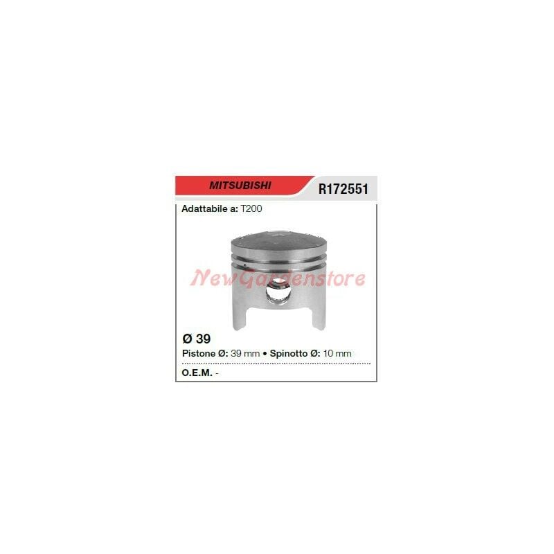 foto del prodotto mitsubishi electric pistone segmenti spinotto mitsubishi decespugliatore t200 r172551