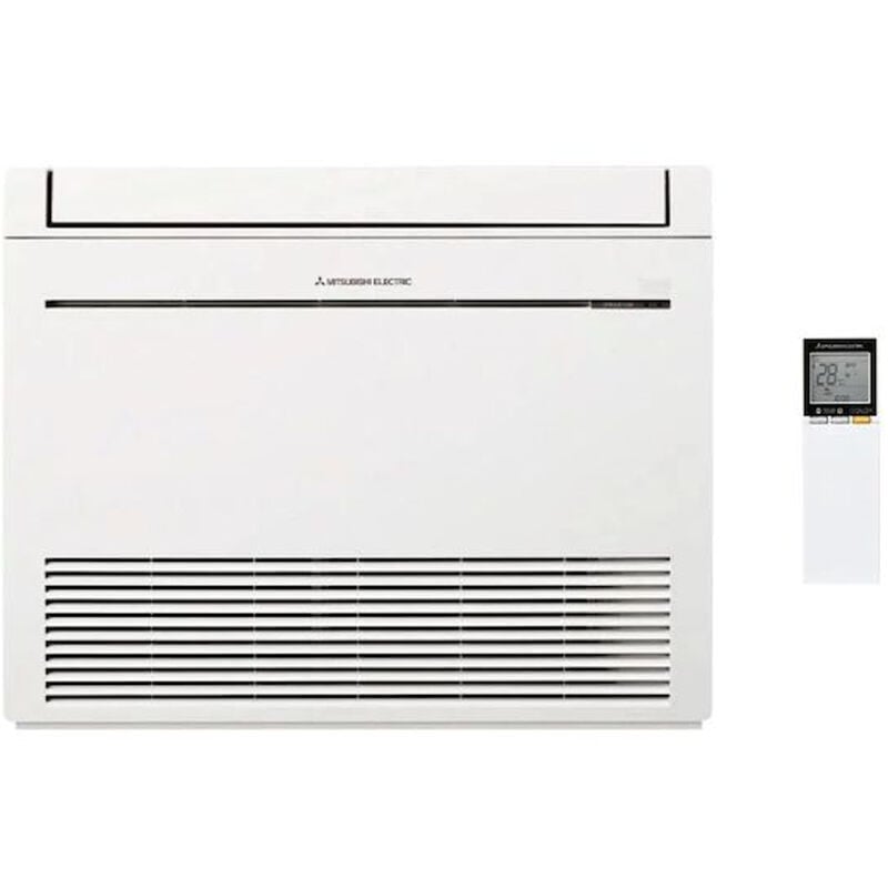 foto del prodotto mitsubishi family mfz kt25vg e1 unita interna pavimento pc dc invert 9000 btu r32 bianco codice prod mfz kt25vg