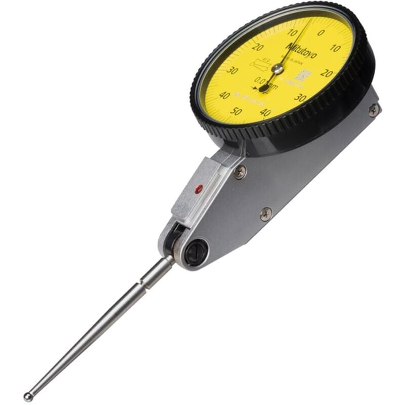 foto del prodotto mitutoyo 513 415 10e, comparatori a leva, 1 mm, 0,01 mm, 8 mm gambo di attaco, esecuzione orizzontale, metrico
