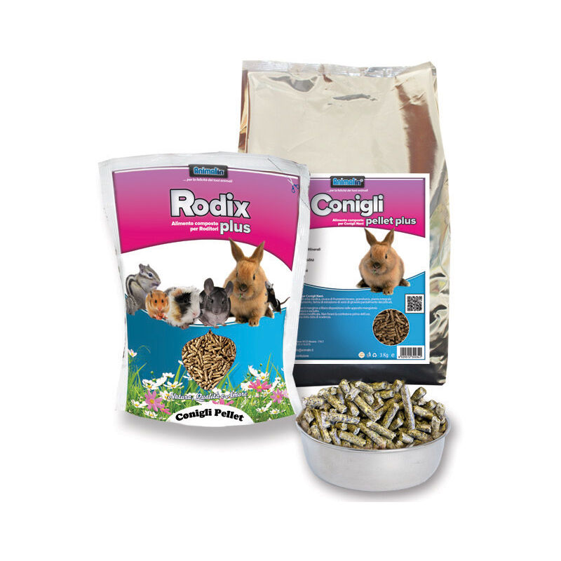 foto del prodotto mix conigli pellet plus 850gr