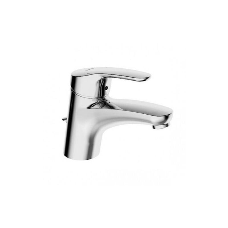 foto del prodotto mix miscelatore monocomando per lavabo con sistema di scarico, cromato 01092283 hansa