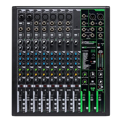 foto del prodotto mixer disc jockey mackie profxv3 series 12 canali black
