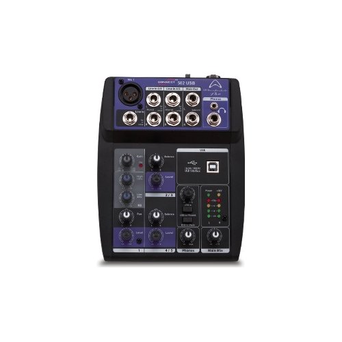 foto del prodotto mixer disc jockey wharfedale 4401160 connect 502 usb nero