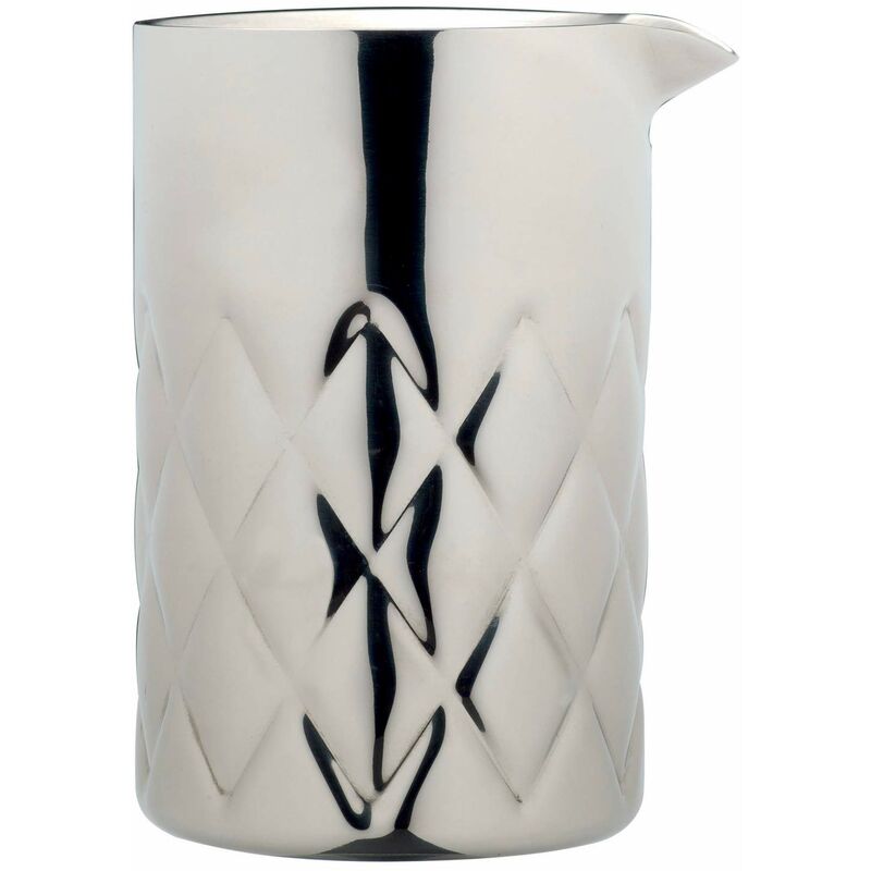 foto del prodotto mixing glass double wall in acciaio satinato 535ml piazza