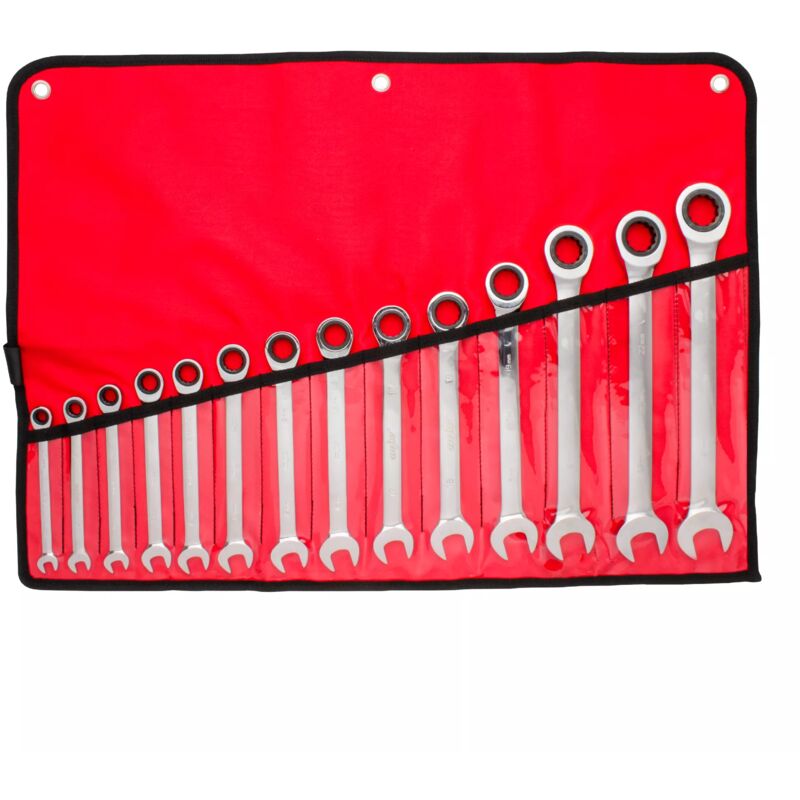 foto del prodotto mjw set di chiavi combinate 8 24 mm con cricchetto