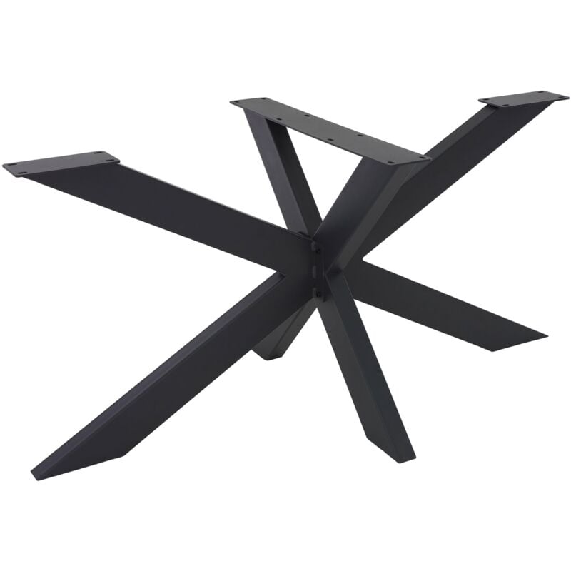 foto del prodotto ml design base tavolo telaio gambe a croce spider 78 x 71 x 120 cm struttura scrivania tavolo da pranzo tavolino da salotto caff ufficio lavoro